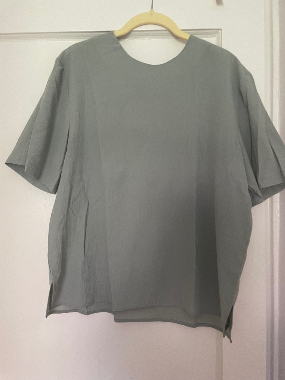 sage green vintage top